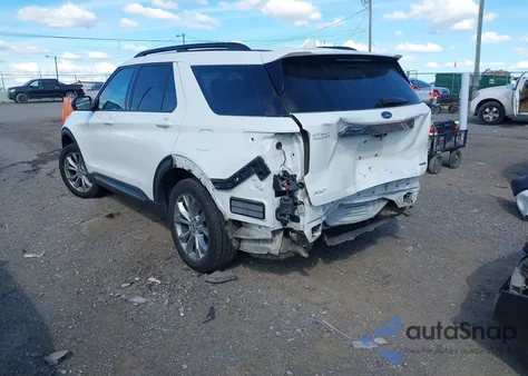 2020 Ford Explorer Xlt z USA, uszkodzony, nr VIN 1FMSK8DH5LGB40411